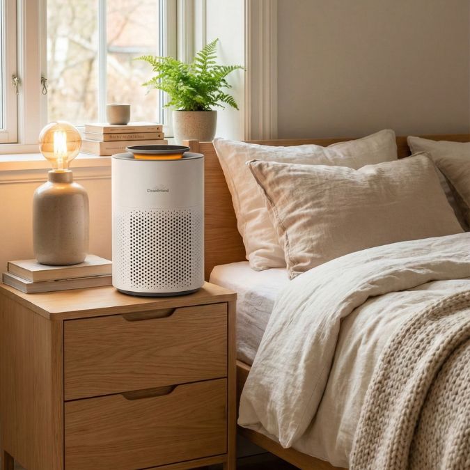Luftkvalitet i soveværelset